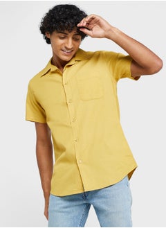 Buy Pure Cotton Casual Double Pocket Shirt in UAE