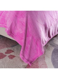 اشتري Eiffel Tower Blanket 150X200Cm - Pink في الامارات