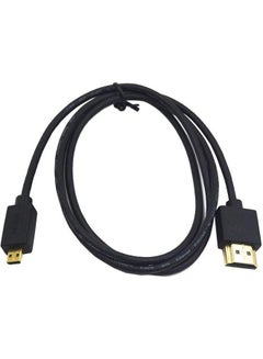 Buy Micro Hdmi To Hdmi Cable Hdmi To Micro Hdmi Cable Extreme Slim Micro Hdmi Male To Hdmi Male Cable Support 1080P 4K 3D For Gopro Hero 8 7 Blacksony A6500 A7Canon Cameraetc(1M 3.3Feet) in UAE