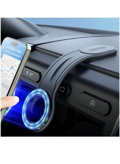 اشتري Bendable MagSafe Car Mount, Detachable Magnetic Phone Holder for Car, MagSafe Car Dash Mount Compatible with iPhone 15 Pro Max/iPhone 15 Plus/14/13/12 Series في الامارات