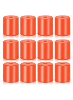 Buy 3D Printer Heat Bed Leveling Parts,12Pcs  Printer Hot Bed Mounts Column Stable Tool, Printer Parts Heat Buffer Silicone Heat Bed Parts Compatible with CR-10 Ender 3 Bottom Connect (Brown, 0.7 Inches) in UAE