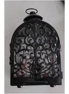 اشتري Ramadan Metal Lantern (24Cm  Black) في مصر