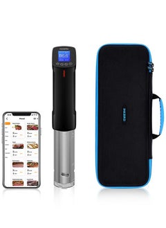 اشتري INKBIRD ISV-100W Sous Vide Machine with Protective Storage Case for Chef Gifts WiFi Precision Cooker Immersion Circulator Temperature Time and Touch Control Sous Vide Cooker 1000 Watts في الامارات