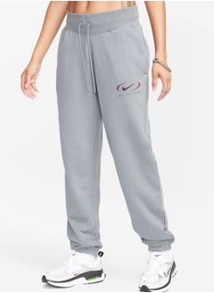 Buy High-Waisted Wide-Leg Sweatpants in UAE