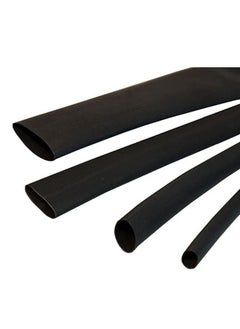 اشتري Heat Shrink Sleeve, Good Quality Heat Shrinkable Tube For Wrap Cable Wire Insulation, 1 Meter Length - Black في الامارات