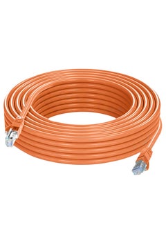 Buy CAT6 Cable High Speed Patch Cable 10Meter Orange in UAE