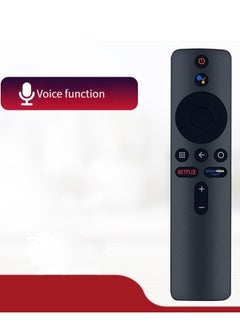 Buy M MIAOYAN for Xiaomi TV remote control Bluetooth voice international version projector TV box black in Saudi Arabia