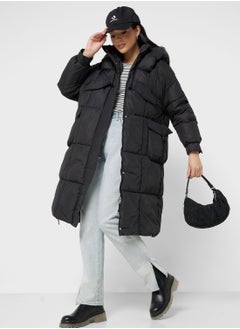 Buy Longline Padded Jacket in Saudi Arabia