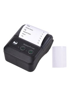 اشتري Portable Bluetooth Receipt Printer Black في السعودية