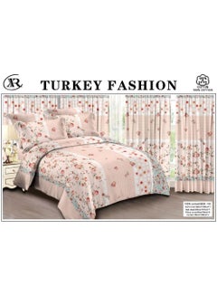 Buy 10 Pcs Floral Printed Bedding Set Cotton Multicolour in UAE