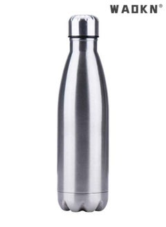 Buy 500ml Sport Water Bottle Vacuum Insulated Stainless Steel Sport Water Bottle Leak-Proof Double Wall Cola Shape Water Bottle, Keep Drinks Hot & Cold Sports Bottle, Yoga Bottle, Outdoor in Saudi Arabia