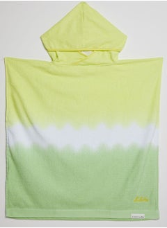 Buy Terry Beach Hooded Towel Sea Seeker Dip Dye in UAE