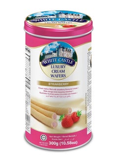 Buy Luxury Cream Wafers - Strawberry 300g in UAE