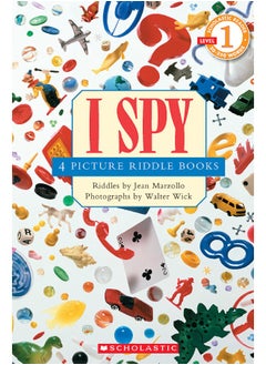 اشتري I Spy: 4 Picture Riddle Books (Scholastic Reader, Level 1) في الامارات