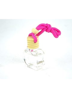 Buy Apple Shaped Car Air Freshener on Mirror with Essential Oils Fragrance with Wooden Diffuser Lid - Bubble Gum in Egypt