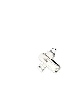 Buy Type-C USB 64GB Double Interface Flash Drive Plug U782C_2 Silver in Saudi Arabia