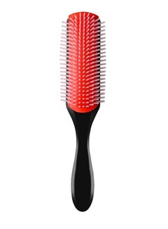 Buy Curly hair comb | Professional nine-row detangling and styling brush suitable for curly and thick hair - in Saudi Arabia