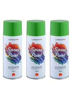 Buy Pack Of 3 Spray Paint Set - 27 Green in Saudi Arabia