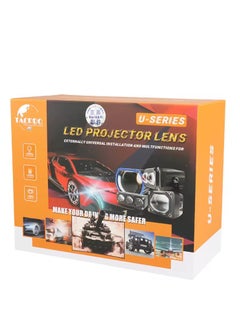 اشتري TACPRO U9 PLUS 2 ألوان ثنائية جهاز عرض LED عدسة 12 فولت 58 واط 3800LM سيارة المصابيح الأمامية عدة 3000 كيلو 6000 كيلو تناسب العديد من السيارات في مصر