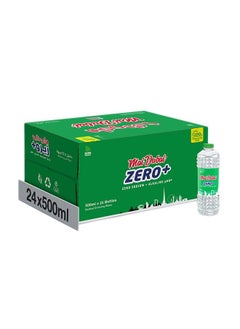 Buy Zero Plus Sodium And Alkaline Water 500ml Pack of 24 in UAE