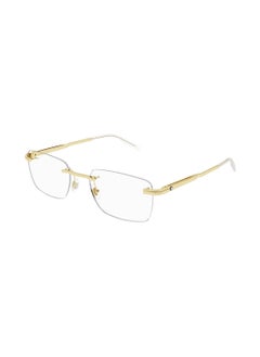 اشتري Men's Rectangle Eyeglass Frame - MB0279O 002 54 - Lens Size: 54 Mm في الامارات