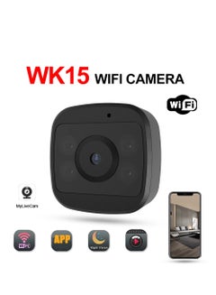 Buy WK15 Wifi Camera Mini Smart Baby Surveillance Cameras Sensor Camcorder Web Video Home Safety Wireless Security A9 Small Tiny Camera in UAE