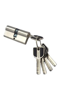 Buy MSM Door lock cylinder 80mm, two sided 5 computer keys in UAE