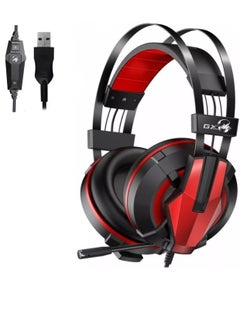 Buy GX GAMING HS-G710V USB RGB Vibration Gaming Headset - 7.1 Surround Sound - adjustable leather head bridge - In-line Control in Egypt