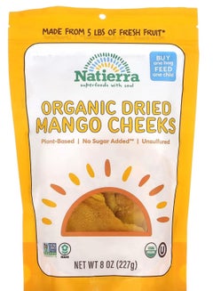 Buy Natierra, Organic Dried Mango Cheeks, 8 oz (227 g) in UAE