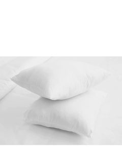 Buy Maestro Cushion Filler Polythene outer fabric, 400 grams hollow fiber filling, Size: 45 x 45, White in UAE