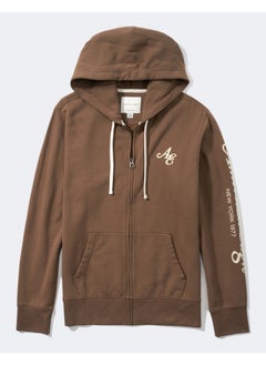 Buy AE Graphic Zip-Up Hoodie in UAE