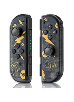 اشتري Wireless Joy-Cons for Nintendo Switch - Black L/R Controllers with Wake-up, Screenshot, Dual Vibration, and Motion Control في الامارات