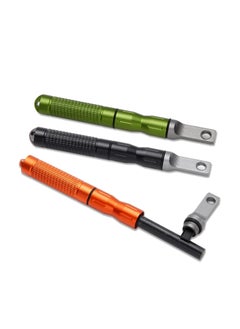 Buy 3 Pcs Compact Fire Starter Sticks with Scraper Striker Fire Steel Strikes Survival Flint Fire Steel Spark Magnesium Rod for EDC, Emergency Survival Kits, Camping, Hiking, Bush-Craft in UAE