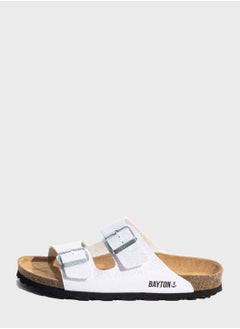 Buy Tracy Double Strap Flat Sandals in UAE