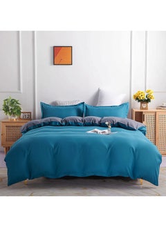 Buy 4-Piece Set Bedding Modal Quilt Cover Set with 1 Quilt Cover 1 Sheet and 2 Pillowcases 2m Bed (220*240cm) in Saudi Arabia