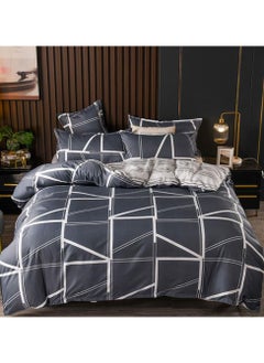 Buy 4-Piece European Bedding Set Queen Size Double Bed Size 200 * 230 in UAE