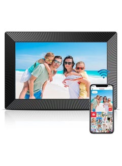 Buy Frameo WiFi Digital Picture Frame, 10.1 Inch Smart Digital Photo Frame with 16GB Storage 1280x800 IPS HD Touch Screen, Auto-Rotate, Easy Setup to Share Photos or Videos Remotely via App from Anywhere in Egypt