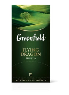 Buy Green Tea Fly Dragon 25 Tea Bags 50 Gm in UAE