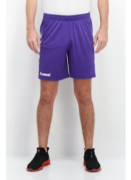 اشتري Men Sportswear Fit Training Short, Purple/White في الامارات