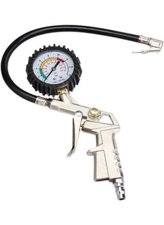 اشتري Tire Pressure Gauge Digital Tyre Pressure Gauge - Multifunctional Air Pressure Monitor - Tire Refill Meter for Cars Motorcycles Offroad Vehicles & Bikes في الامارات