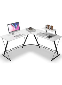 اشتري Modern minimalist, computer desk, gaming desk, desk - white في السعودية