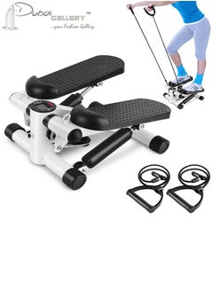 Buy LCD Treadmill Exercise Machine Small Pedal Stepping Bike Indoor Stepping Treadmill Home Office Gym Training Equipment in UAE