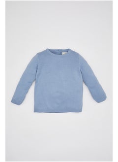 اشتري Babyboy Tricot Regular Fit Bike Neck Pullover في مصر