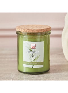 Buy Qara Ecology Rosemary Sage Jar Candle with Lid 197 g in UAE