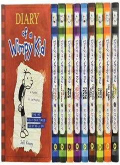 Buy Diary Of A Wimpy Kid Box by Jeff Kinney Hardcover in UAE