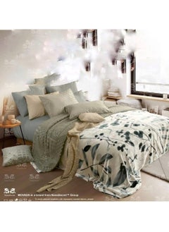 اشتري Cloud blanket, two layers, double face, laser engraving, Spanish design في مصر