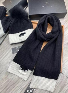 Buy Winter's Newest Arrival Luxury Hats Scarves Sets Unisex Designer Hats, Scarf Sets for women, men-knit  Quality Caps Scarves in UAE