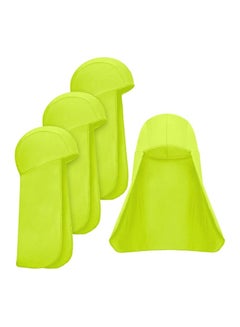 Buy Shade Sun Cap, 4 Pieces Hard Hat Neck Shade Sun Protector Shade Cap Elastic Cooling Skull Cap in Saudi Arabia