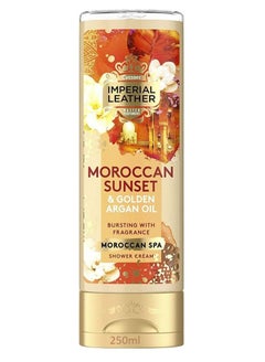 Buy Moroccan Sunset and Golden Argan Oil Moroccan Spa Shower Cream 250 ml in UAE