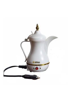 Buy Gulf Dalla Arabic Coffee Maker for Travel 400ml GA-C91844 White in UAE